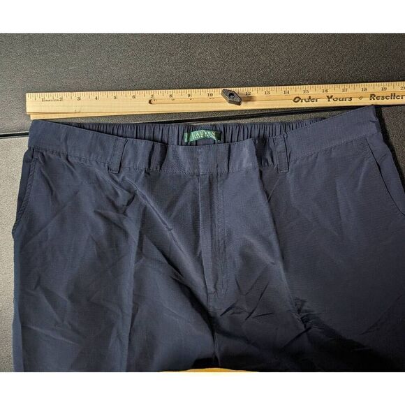 LAUREN RALPH LAUREN Women's Pants Pull On Straight Leg Navy  Women's Size 18W - Picture 6 of 9